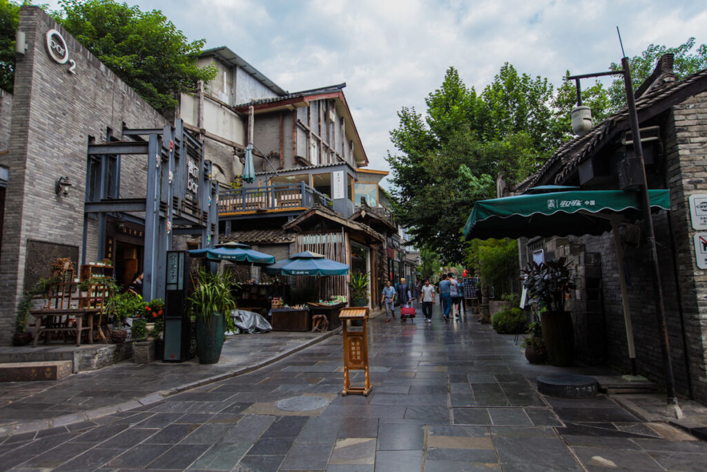 Chengdu street scene
