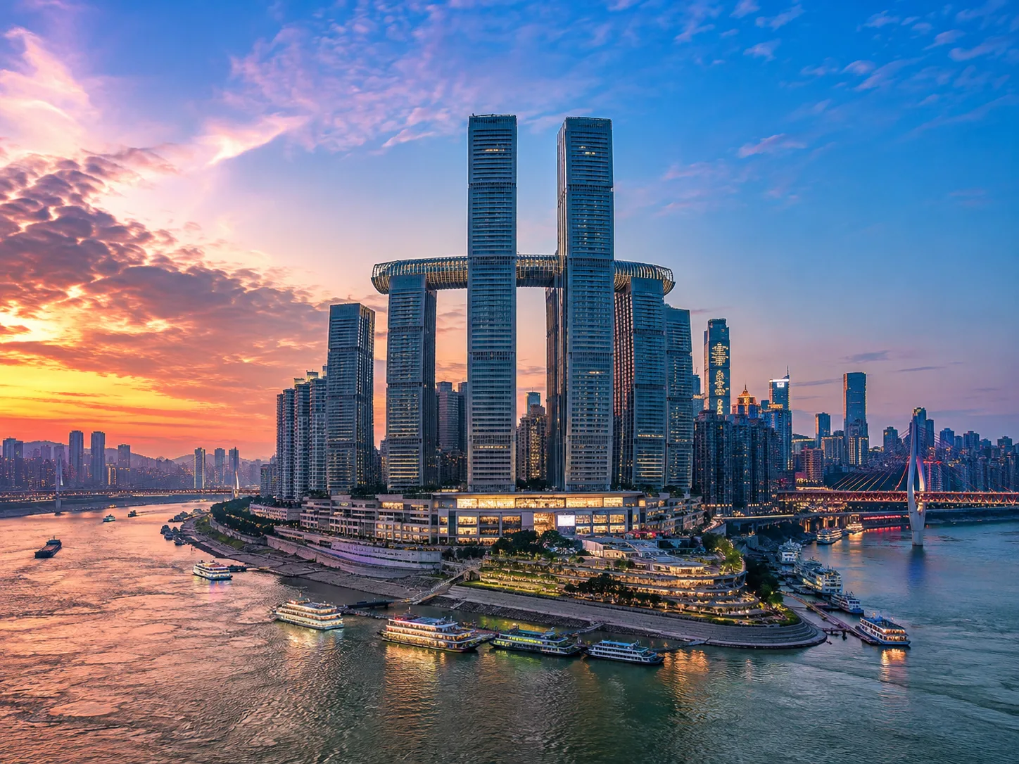 Chongqing City and Yangtze Discovery